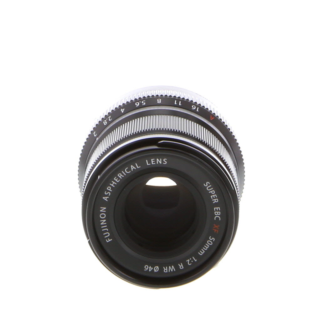 FUJIFILM XF 50mm f/2 R WR Fujinon APS-C Lens for X-Mount, Black | 46