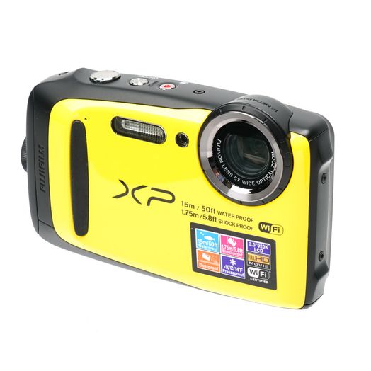 FUJIFILM カメラ　FINEPIX XP90 Fujifilm FinePix XP90 Digital Camera, Yellow {16.4MP} Waterproof 50'
