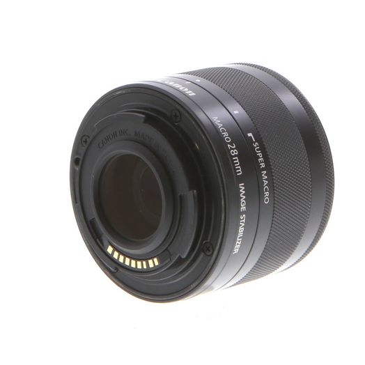 Canon 28mm f/3.5 Macro IS STM Lens for EF-M Mount, Graphite Black {43