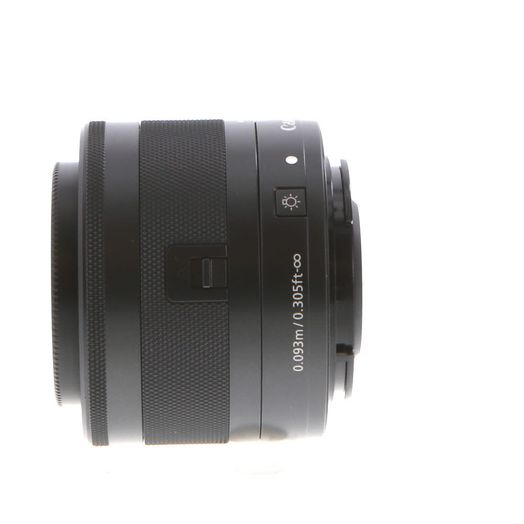 Canon 28mm f/3.5 Macro IS STM Lens for EF-M Mount, Graphite Black {43