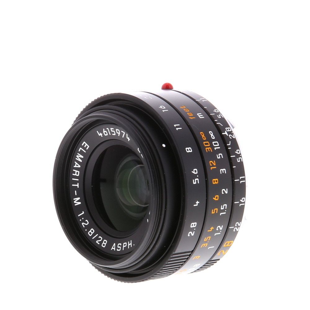 Leica 28mm f/2.8 Elmarit-M ASPH. M-Mount Lens without Protection