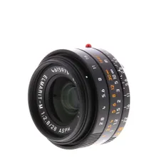Leica 24mm f/2.8 Elmarit-M ASPH. M-Mount Lens, Germany, Black {55