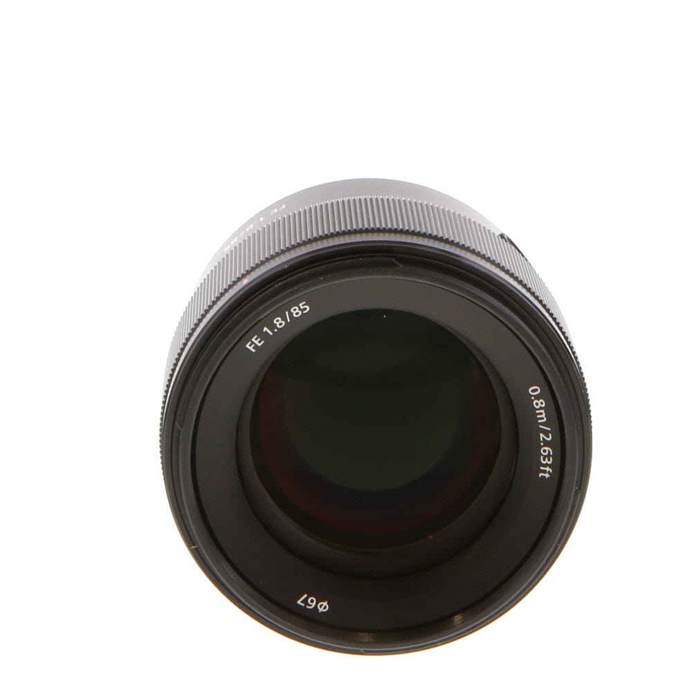 Sony FE 85mm f/1.8 Full-Frame Autofocus Lens for E-Mount, Black | 67 | SEL85F18