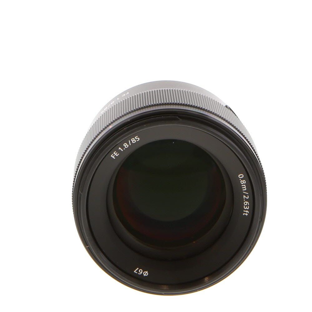 Sony 85mm f/1.8 FE Black E Mount Autofocus Lens (SEL85F18) {67
