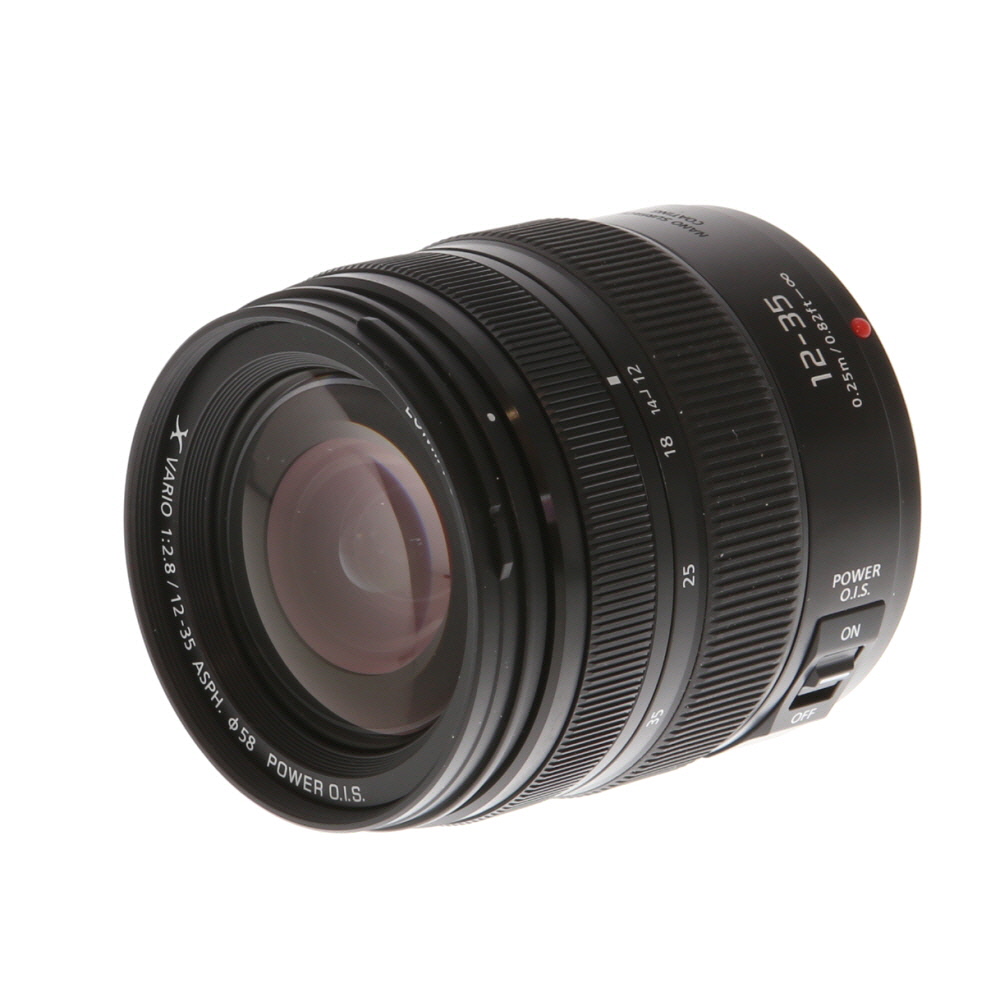 Panasonic Lumix G X Vario 12-35mm f/2.8 (II) ASPH. HD Power O.I.S. Lens for MFT (Micro Four Thirds), Black | 58