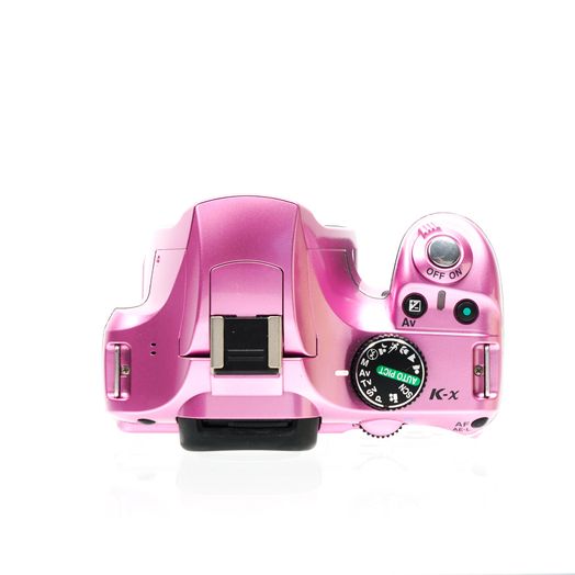 Pentax K-X DSLR Camera Body, Metal Fuchsia {12.4MP} Body Only