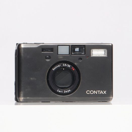Contax T3 35mm Camera, Black with 35mm f/2.8 T* Sonnar Lens