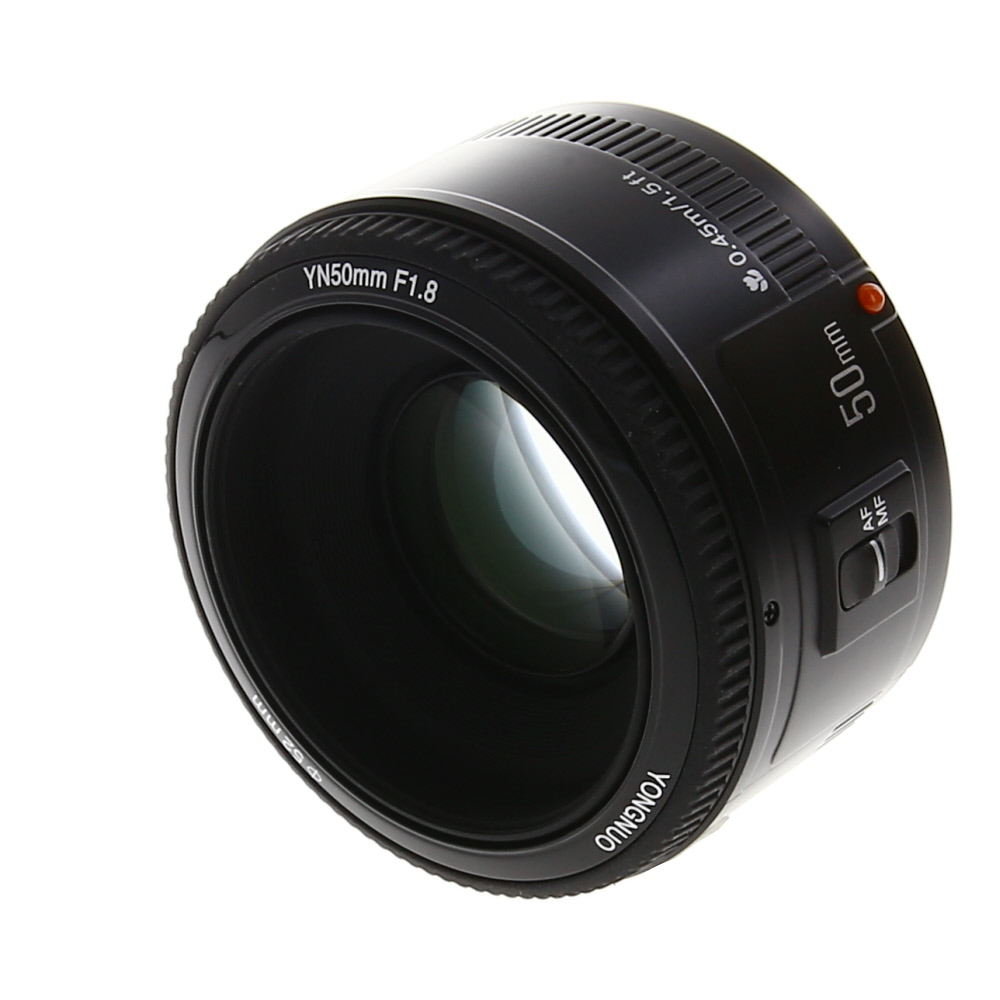 Yongnuo Digital Yongnuo YN 50mm F/1.8 Autofocus Lens For Canon EF Mount