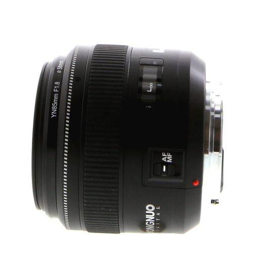 Yongnuo YN 85mm f/1.8 Autofocus Lens for Canon EF-Mount, Black {58}