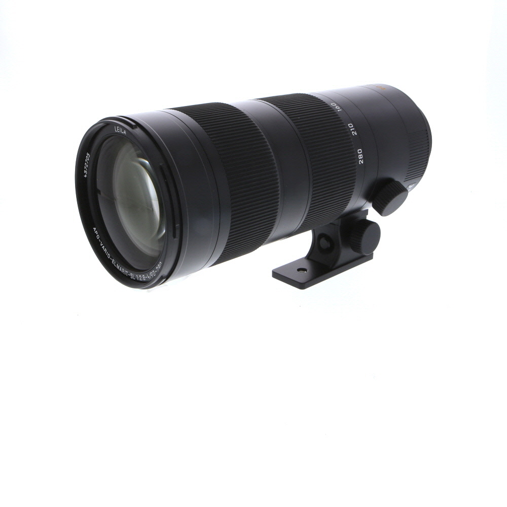 Leica 90-280mm F/2.8-4 APO-Vario-Elmarit-SL Full-Frame Lens for Leica L-Mount, Black | E82 | 11175 w/ Tripod Collar, Detachable Foot