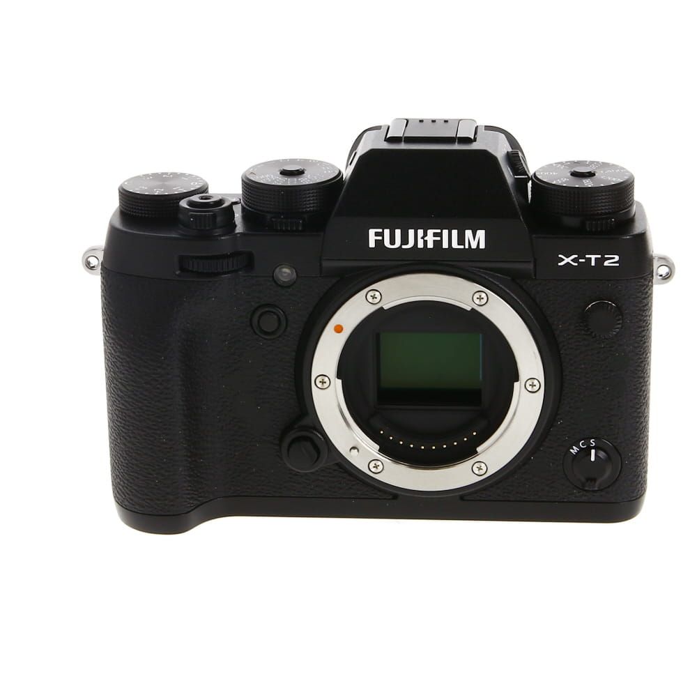 ■ 美品 ■ フジフィルム　FUJIFILM X-T2 ボディ FUJIFILM X-T2 Mirrorless Camera Body, Black {24.3MP} without EF-X8