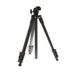 Manfrotto Compact Light Aluminum Alloy Tripod with Integrated Ball Head, 4-Section, 15.7-51.6", Black (MKCOMPACTLT-BK) thumbnail