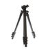 Manfrotto Compact Light Aluminum Alloy Tripod with Integrated Ball Head, 4-Section, 15.7-51.6", Black (MKCOMPACTLT-BK) thumbnail