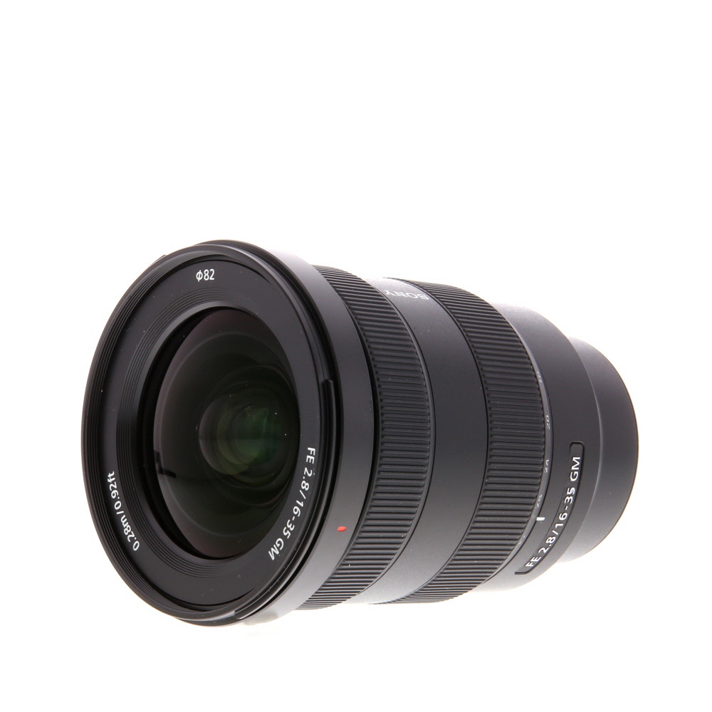 Sony FE 16-35mm f/2.8 GM Full-Frame Autofocus Lens for E-Mount, Black | 82 | SEL1635GM