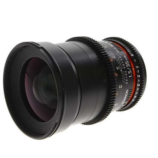 Rokinon Cine 35mm T1.5 AS UMC II (DS) Full-Frame Manual Lens for