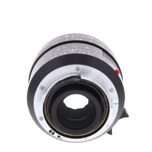 Leica 28mm f/1.4 Summilux-M ASPH. M-Mount Lens with Filter Thread