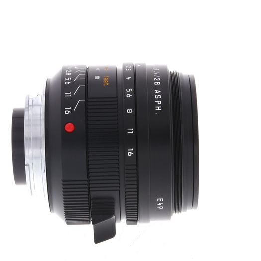 Leica 28mm f/1.4 Summilux-M ASPH. M-Mount Lens, Germany, Black, 6