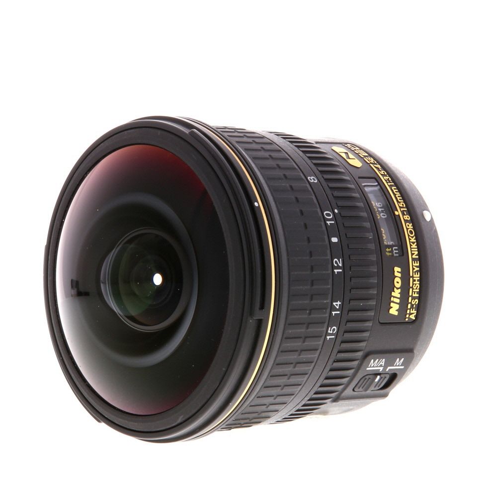Nikon AF-S Nikkor 8-15mm F/3.5-4.5 E ED AF Lens at KEH Camera