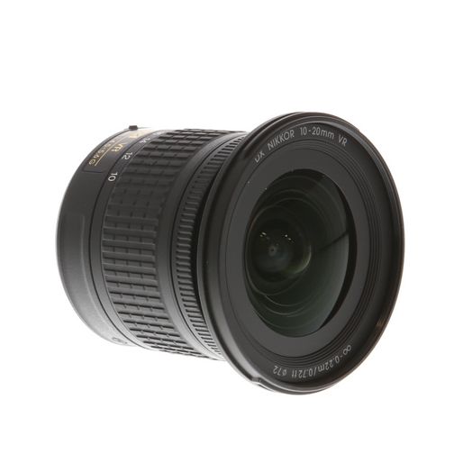 Nikon AF-P DX Nikkor 10-20mm f/4.5-5.6 G VR Autofocus APS-C Lens,