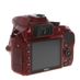 Nikon D3400 DSLR Camera Body, Red {24.2MP} thumbnail