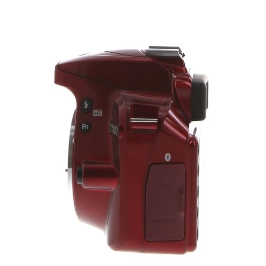Nikon D3400 DSLR Camera Body, Red {24.2MP}