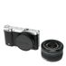 Samsung NX3000 Digital Camera, Black Leather {20.3MP} with 20-50mm f/3.5-5.6 II ED I-Function Zoom Lens, Black [40.5], SEF-8A Flash, Black  thumbnail