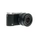 Samsung NX3000 Digital Camera, Black Leather {20.3MP} with 20-50mm f/3.5-5.6 II ED I-Function Zoom Lens, Black [40.5], SEF-8A Flash, Black  thumbnail