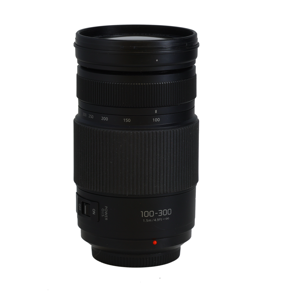 Panasonic Lumix G Vario 100-300mm f/4-5.6 (II) Power O.I.S. Lens for MFT (Micro Four Thirds), Black