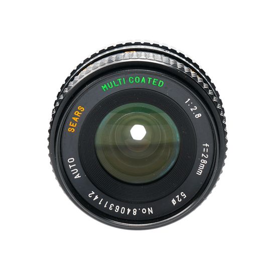 Sears 28mm f/2.8 Macro Manual Focus Lens for Pentax K-Mount {52}