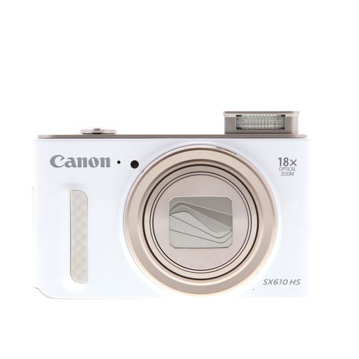 Canon PowerShot SX610 HS Digital Camera, White {20.2MP}