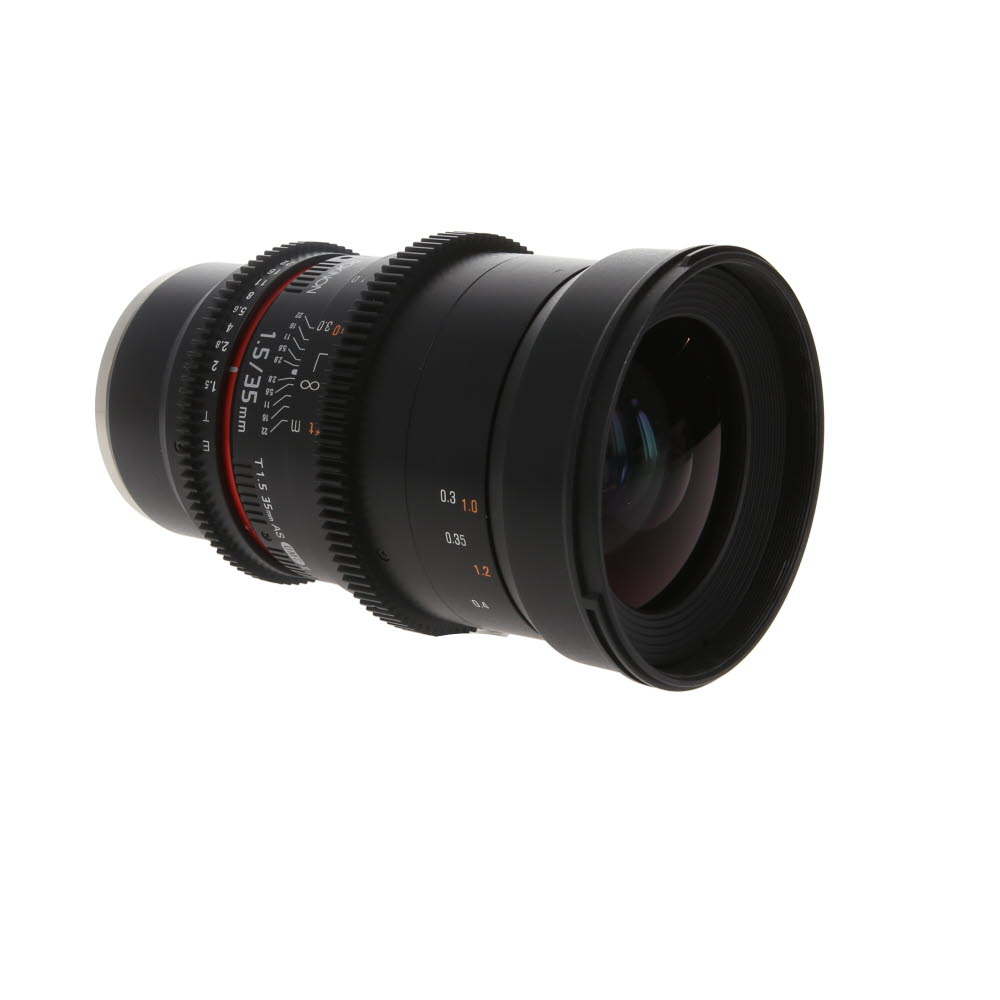 Rokinon Cine 35mm T1.5 DS AS UMC II Manual Lens for Sony E-Mount
