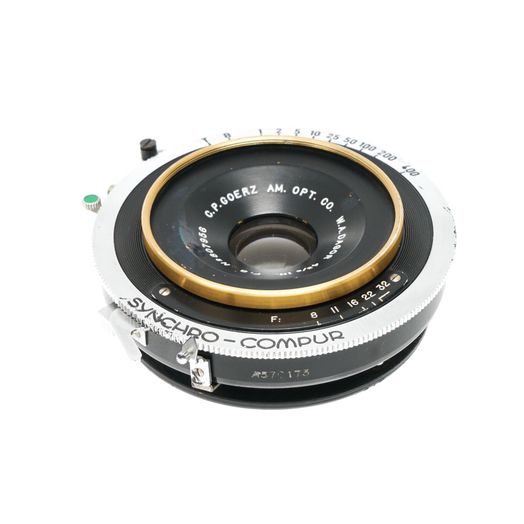 Goerz 4 3/8 in. (111mm) f/8 Gold Ring Dagor WA Synchro-Compur BT