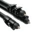 Manfrotto 535 MPRO Carbon Fiber Video Tripod with 504HD 75mm Half Ball Fluid Head, 3-Section, Black, 34.8-72.4 in. (504HD,535K) thumbnail