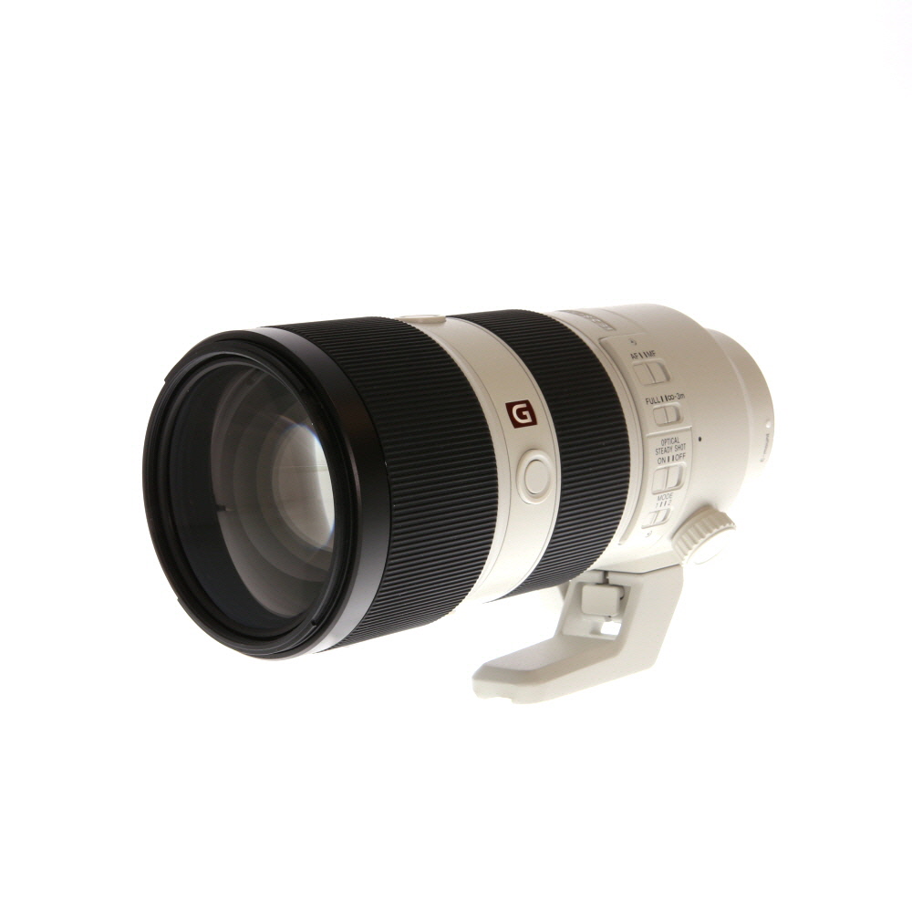 Sony FE 70-200mm f/2.8 GM OSS Full-Frame Autofocus Lens for E-Mount, White w/ Tripod Foot (SEL70200GM)