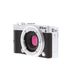 Nikon 1 J5 Mirrorless Camera Body, Silver with Black Leather {20.8MP} thumbnail