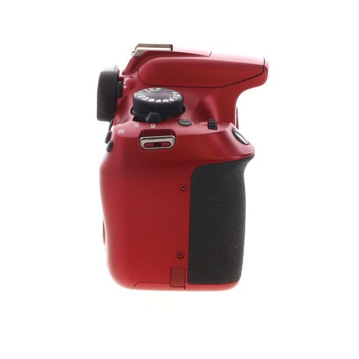 Canon EOS Rebel T6 DSLR Camera Body, Red {18MP}