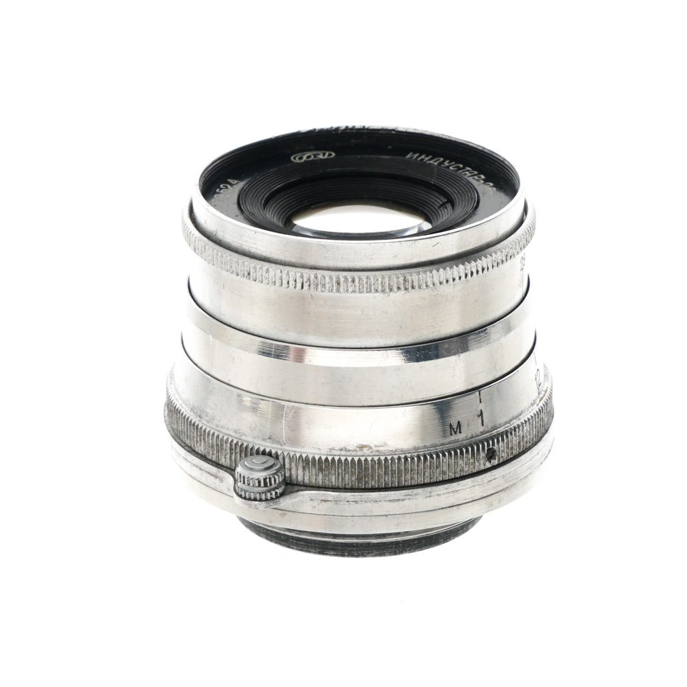 Leica FED 5cm (50mm) f/2.8 Industar-26M P M39 Lens for Leica Screw Mount Aluminum