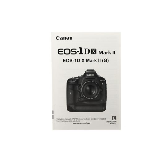 Canon EOS 1D X Mark II Instructions