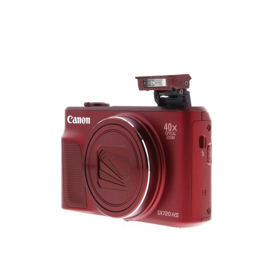 Canon PowerShot SX720 HS Digital Camera, Red {20.3MP}