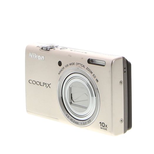 Nikon Coolpix S6200 Digital Camera, Silver {16MP}