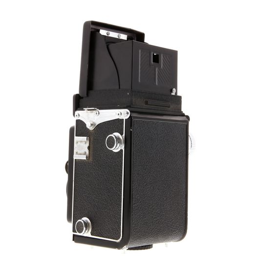 Yashica D Medium Format TLR Camera with 80mm f/3.5 Yashinon, Black