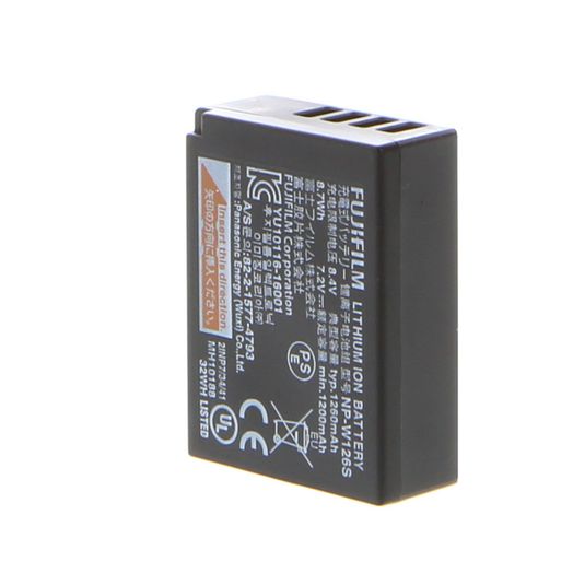Fujifilm NP-W126S Rechargeable Battery (Li-Ion 8.4V 1260mAh)
