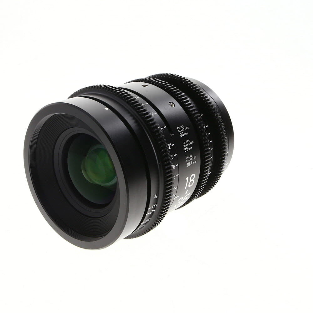 Sigma Cine 18-35mm T2 High Speed Zoom Manual Lens for Canon Super35/APS-C EF-Mount