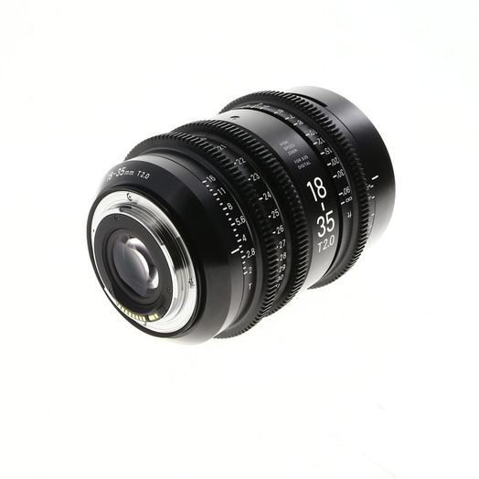 Sigma Cine 18-35mm T2 High Speed Zoom Manual Lens for Canon