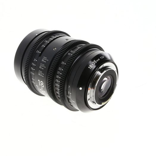 Sigma Cine 18-35mm T2 High Speed Zoom Manual Lens for Canon