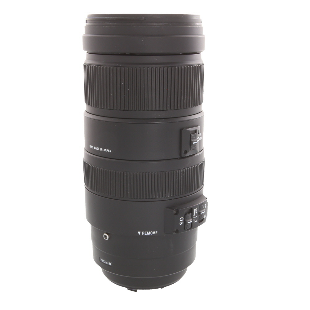 Sigma 120-400mm F/4.5-5.6 APO DG HSM OS without Tripod Collar, Autofocus Lens For Nikon