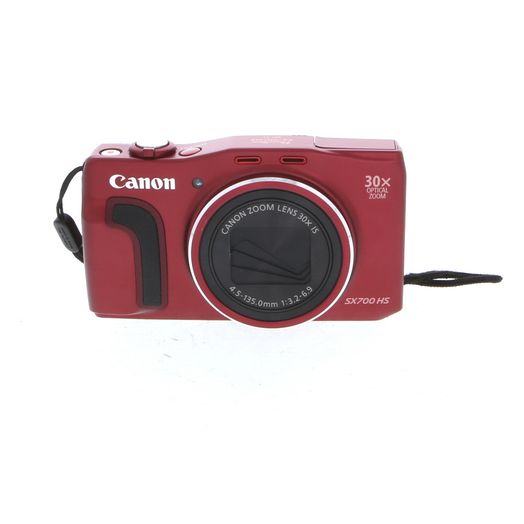 Canon PowerShot SX700 HS Digital Camera, Red {16.1MP}