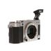 FUJIFILM X-A3 Mirrorless Camera Body, Silver/Black Leather {24.2MP} thumbnail