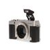 FUJIFILM X-A3 Mirrorless Camera Body, Silver/Black Leather {24.2MP} thumbnail