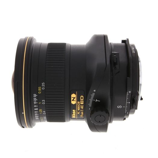 Nikon PC NIKKOR 19mm f/4 E ED Tilt-Shift Manual Focus Lens
